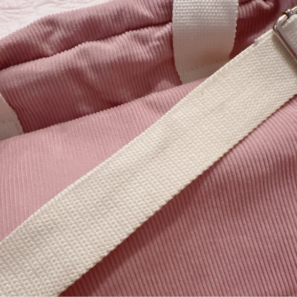 Wild Fable Pink Corduroy Duffel Weekender Bag - Picture 8 of 8